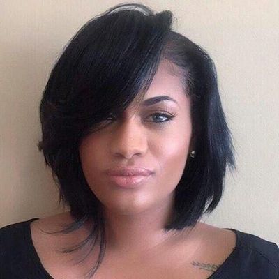 10 Inch Bob Wigs For African American Women The Same As The Hairstyle In The Picture ep