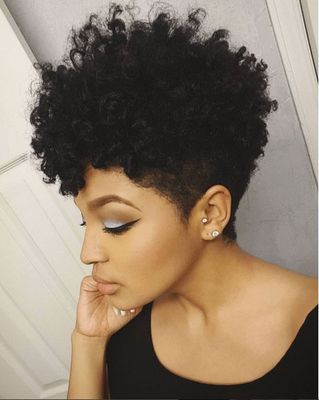 8 Inch Short Curly Wigs For African American Women The Same As The Hairstyle In The Picture kb