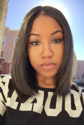 12 Inch Straight Bob Wigs For African American Women The Same As The Hairstyle In The Picture ne