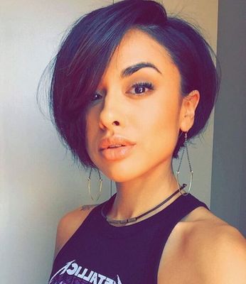 10 Inch Short Bob Wigs For African American Women The Same As The Hairstyle In The Picture mi