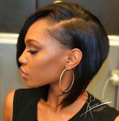 12 Inch Cute Bob Wigs For African American Women The Same As The Hairstyle In The Picture gd