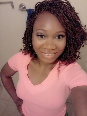 12 Inch Braided Wigs For African American Women The Same As The Hairstyle In The Picture kf