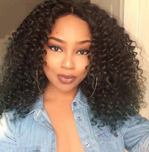 14 Inch Kinky Curly Wigs For African American Women The Same As The ...