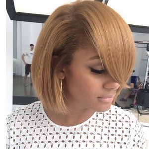 12 Inch Short Bob Wigs For African American Women The Same As The Hairstyle In The Picture iu
