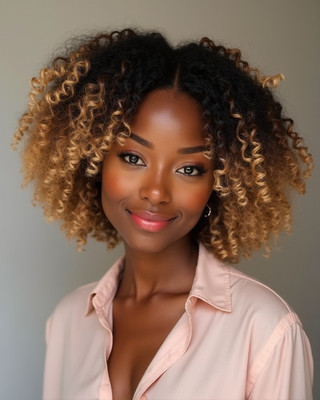 10 Inch Curly Bob Wigs For African American Women High Quality Natural Fashion Wigs qy