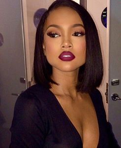 12 Inch Bob Wigs For African American Women The Same As The Hairstyle In The Picture fu