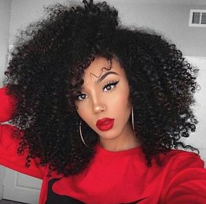 14 Inch Kinky Curly Wigs For African American Women The Same As The Hairstyle In The Picture au