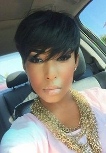 6 Inch Short Wigs For African American Women The Same As The Hairstyle In The Picture mg
