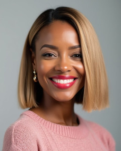  10 Inch Straight Bob Wigs For African American Women The Same As The Hairstyle In The Picture ay