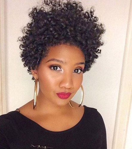 8 Inch Short Curly Wigs For African American Women The Same As The 