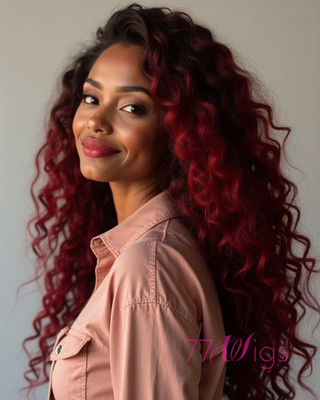 26 Inch Curly Long Wigs For African American Women The Same As The Hairstyle In The Picture rm