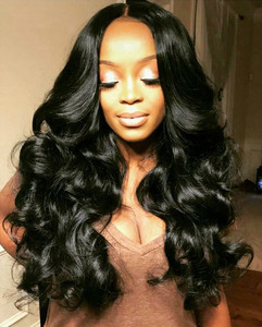24 Inch Wavy Long Wigs For African American Women The Same As The Hairstyle In The Picture bn