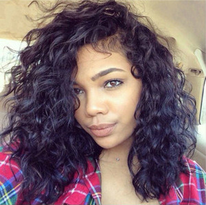 14 Inch Wavy Bob Wigs For African American Women The Same As The Hairstyle In The Picture hm