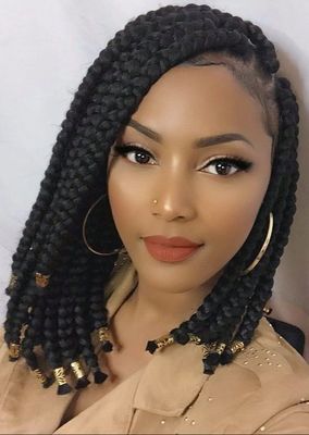 12 Inch Braided Wigs For African American Women The Same As The ...