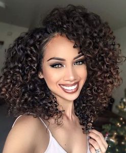 14 Inch Curly Wigs For African American Women The Same As The Hairstyle In The Picture as