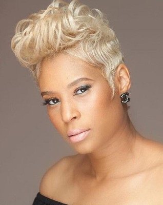 6 Inch Short Pixie Wigs For African American Women The Same As The Hairstyle In The Picture cu