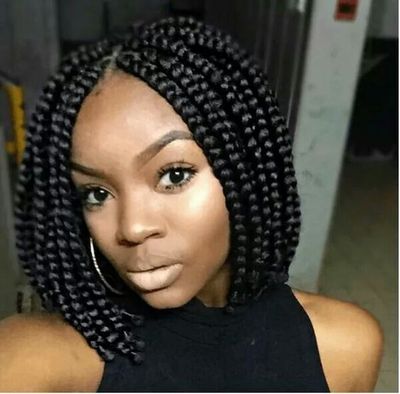 12 Inch Braided Wigs For African American Women The Same As The Hairstyle In The Picture ig