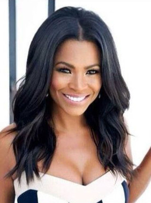 14 Inch Wavy Wigs For African American Women The Same As The Hairstyle In The Picture hi