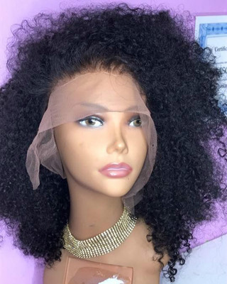 14 Inch Curly Wigs For African American Women The Same As The Hairstyle In The Picture aq